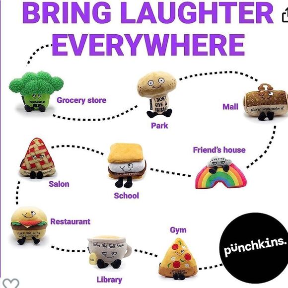 punchkins Avocado “I’m the good kind of fat” Emotional Support Plush Toy - Picture 5 of 11